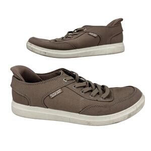 Skechers Slip Ins Sneakers Womens Size 8 Taupe Bobs D Vine Comfort Hands Free